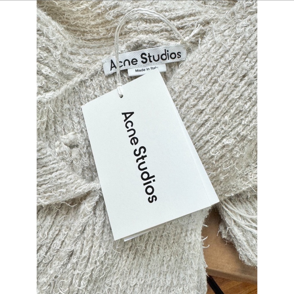 Acne Studios Distressed Ribbed Knit Dress - Picture 15 of 16